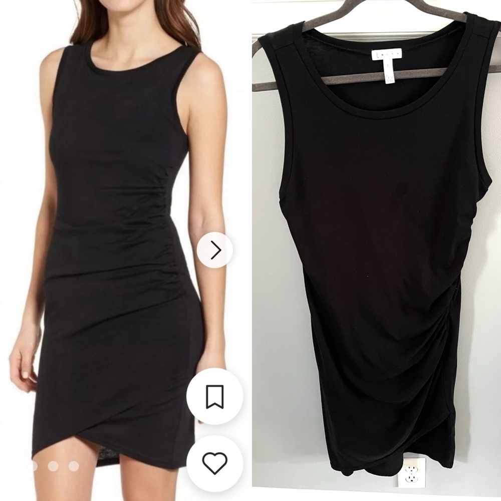 Bodycon Black Sleeveless Dress